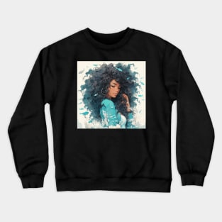 Not so little mermaid Crewneck Sweatshirt